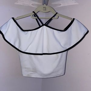 Charlotte Russe, white off the shoulder top